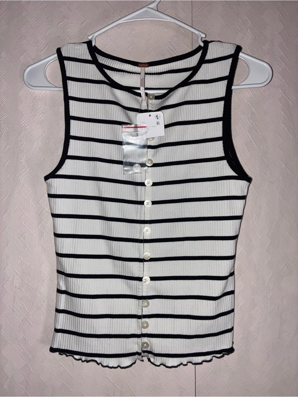 Free People Tilly Striped Vest - Picture 7 of 11